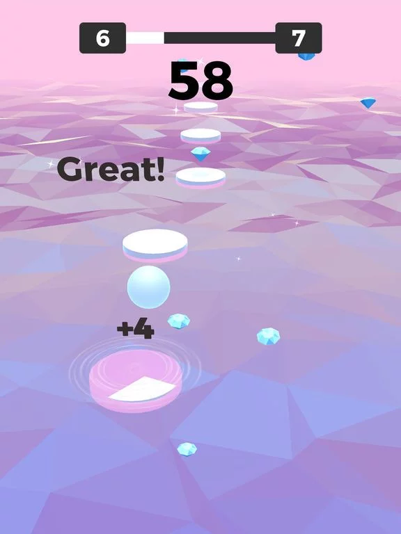 Изображение игры: poly jump!