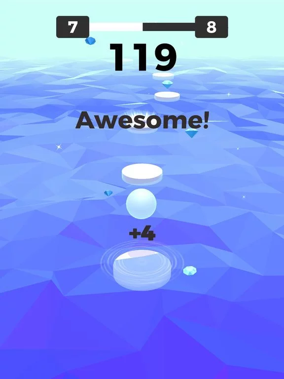 Изображение игры: poly jump!