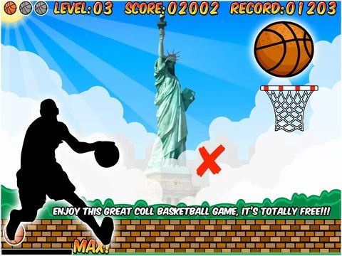 Изображение игры: Super Basketball FREE