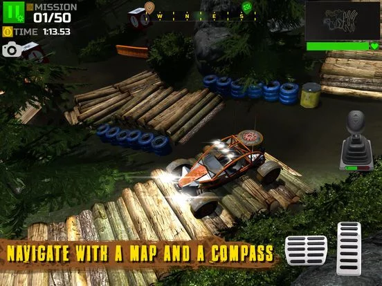 Изображение игры: 4x4 Offroad: Dark Night Racing