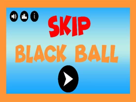 Изображение игры: Skip Black Ball