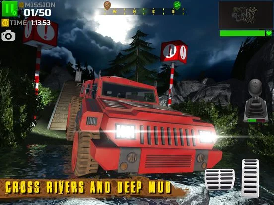 Изображение игры: 4x4 Offroad: Dark Night Racing