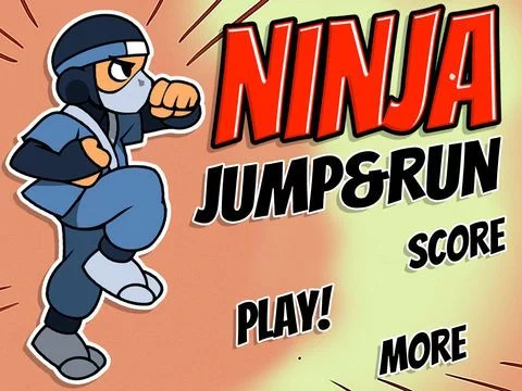 Изображение игры: Ninja Jump & Run FREE