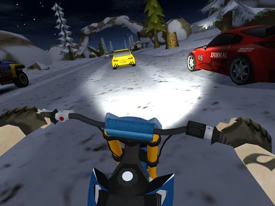 Изображение игры: Dirt Bike Racing Rally Turbo