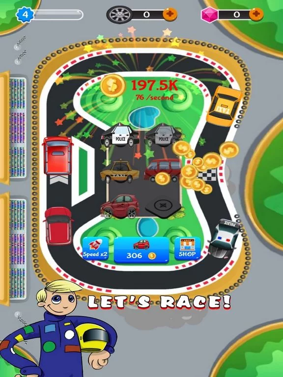 Изображение игры: Merge Cars