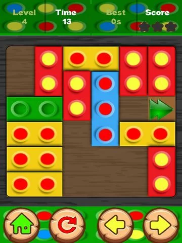 Изображение игры: Slide The Green Block