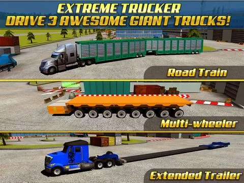Изображение игры: Extreme Truck Parking Simulator Game - Real Big Monster Car Driving Test Sim Racing Games
