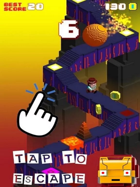 Изображение игры: Tap Tap Escape