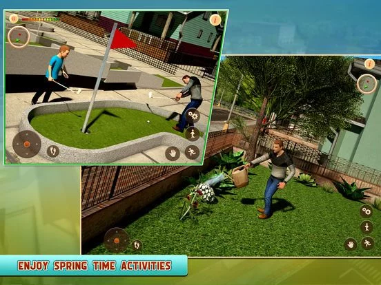 Изображение игры: Happy Family Spring Holiday