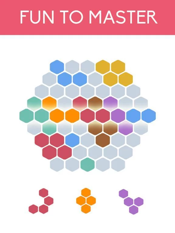 Изображение игры: 16 Grid: Squares Block Puzzle & Hexa Bricks Game