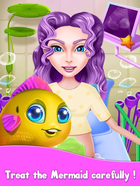 Изображение игры: Mom's Adventure: Baby Mermaid
