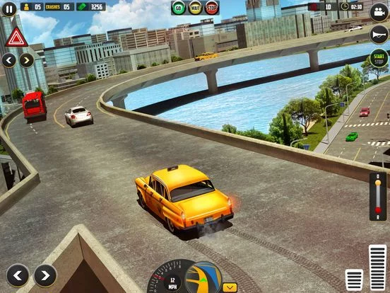 Изображение игры: HQ Taxi Driving 3D