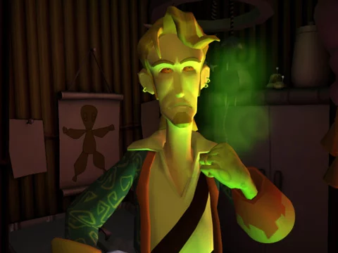 Изображение игры: Monkey Island Tales 1 HD