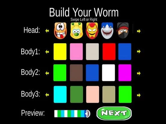 Изображение игры: Hungry-Worms