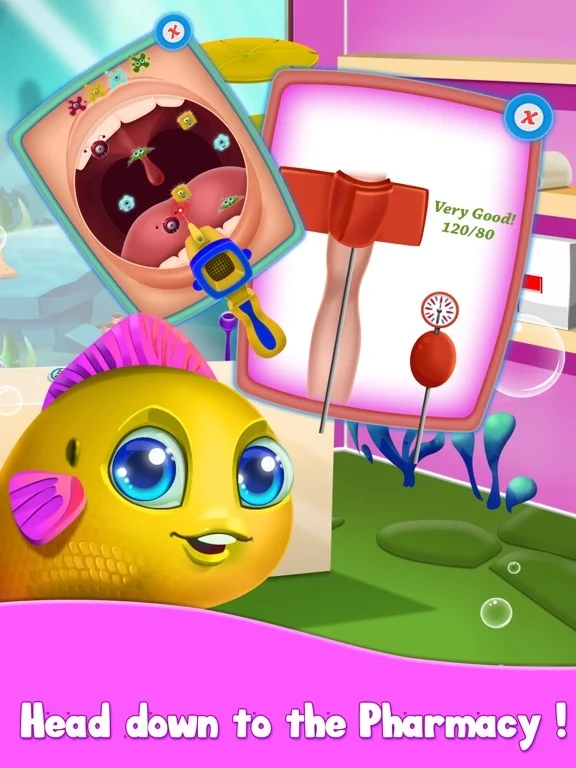 Изображение игры: Mom's Adventure: Baby Mermaid