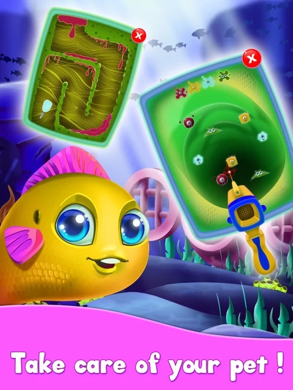 Изображение игры: Mom's Adventure: Baby Mermaid