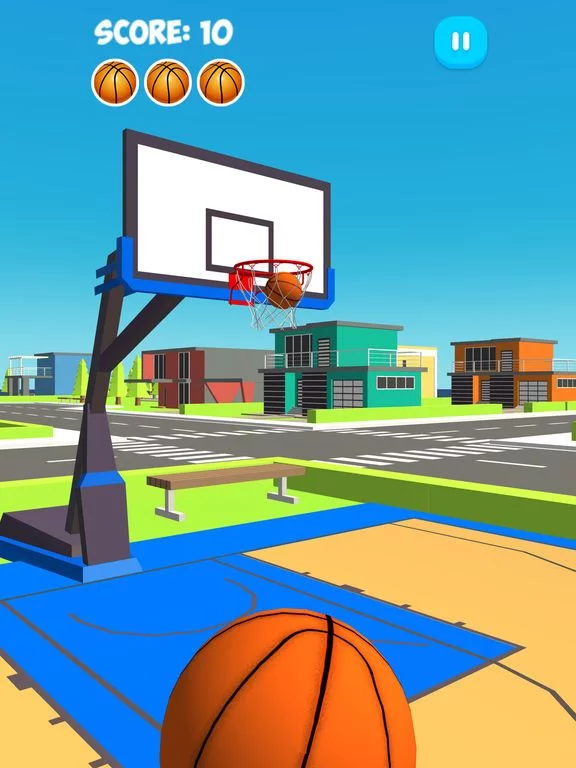 Изображение игры: Basketball Challenge 3D