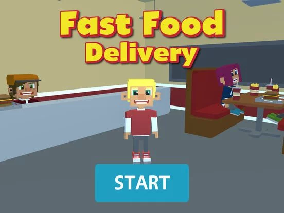 Изображение игры: Fast Food Delivery Simulator