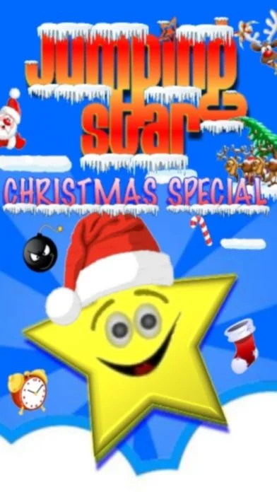 Изображение игры: Jumping Star Christmas Special