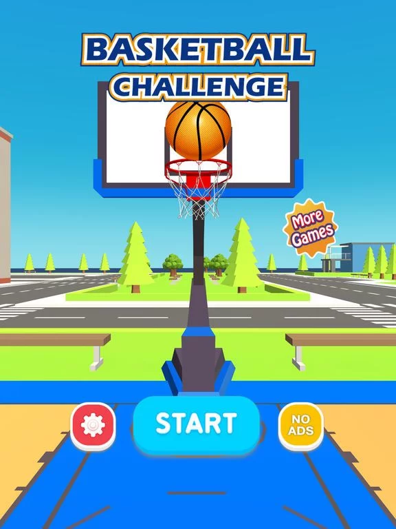 Изображение игры: Basketball Challenge 3D