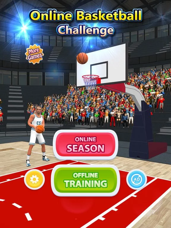 Изображение игры: Online Basketball Challenge 3D