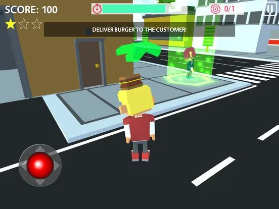 Изображение игры: Fast Food Delivery Simulator
