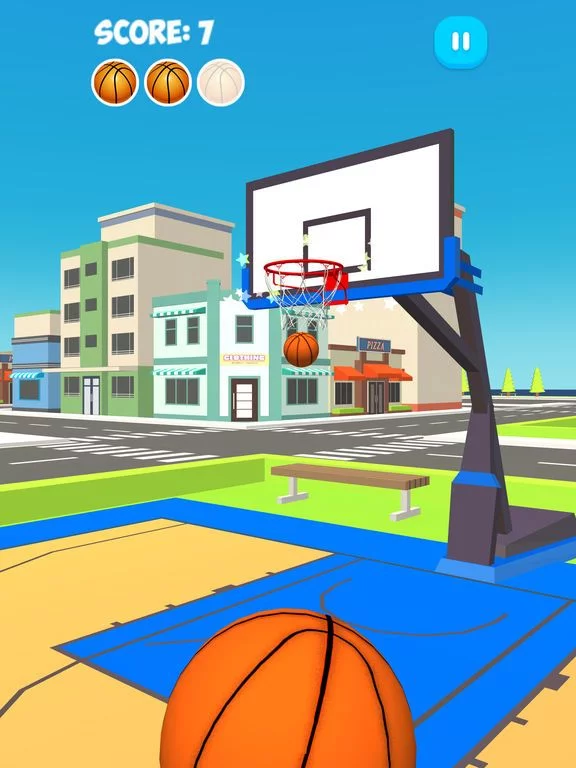 Изображение игры: Basketball Challenge 3D