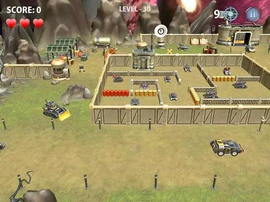 Изображение игры: Titan Tank Wars 3D