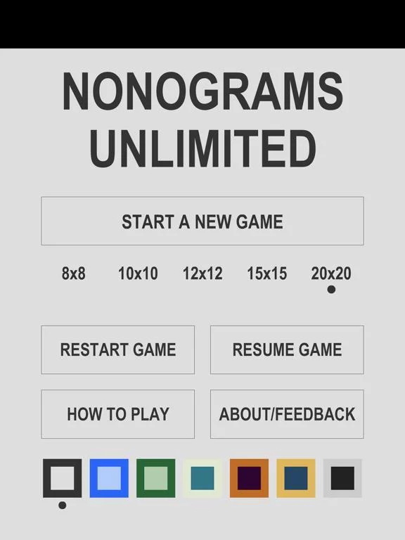Изображение игры: Nonograms Unlimited