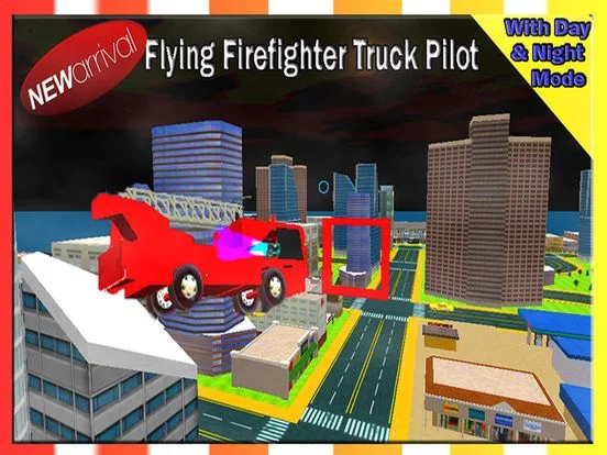Изображение игры: 2016 Fire Truck Driving Academy – Flying Firefighter Training with Real Fire Brigade Sirens