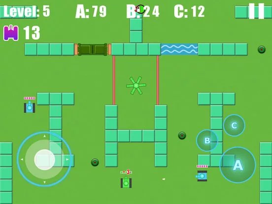 Изображение игры: Tank Battle 2019