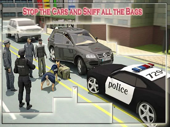 Изображение игры: Crime Chase 2016 Pro– Dog Rescue Missions, Patrol police car action with real Police Lights and Sirens