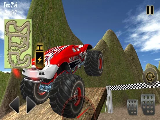Изображение игры: Super Monster Truck Racing: Destruction Stunt Game