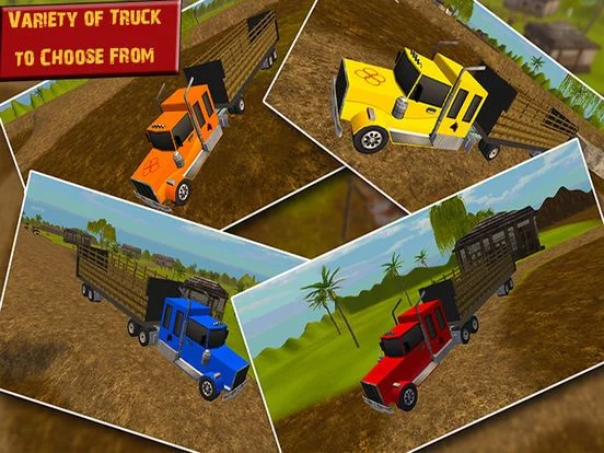 Изображение игры: Farm Transporter 2016 – Off Road Wild Animal Transport and Delivery Simulator