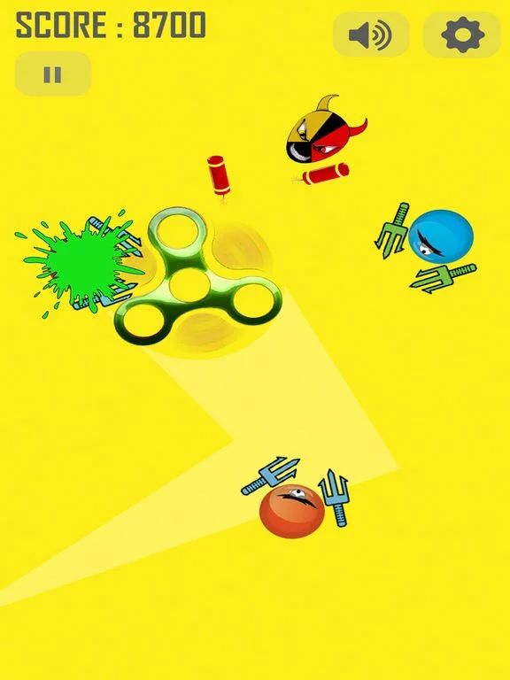 Изображение игры: Fidget Spinner Monster Hunter