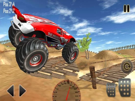 Изображение игры: Super Monster Truck Racing: Destruction Stunt Game