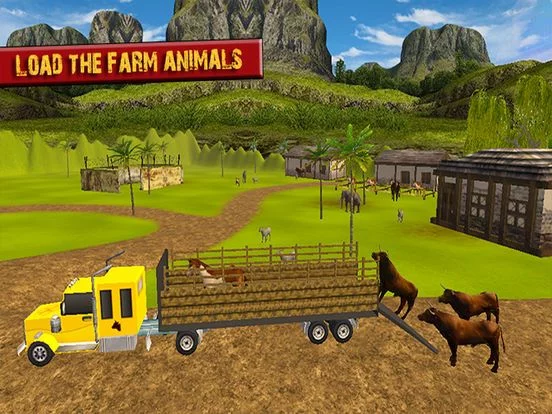 Изображение игры: Farm Transporter 2016 – Off Road Wild Animal Transport and Delivery Simulator