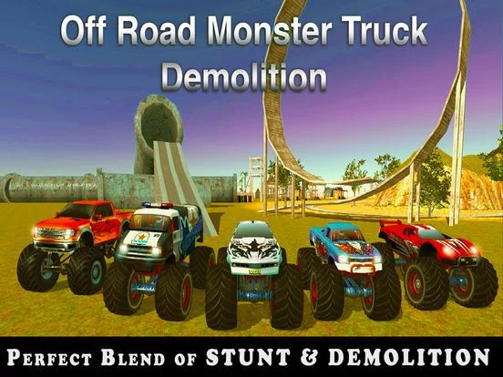Изображение игры: Monster Truck Demolition Derby- Super Driving 2017