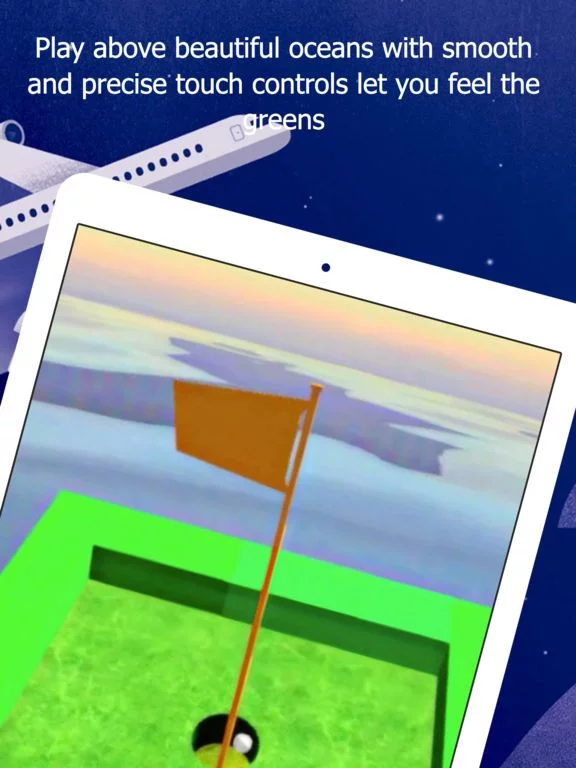 Изображение игры: Mini Golf 3D - Flick Golf Game