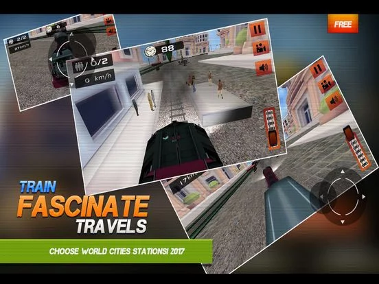 Изображение игры: 2k17 Train Fascinate Travels