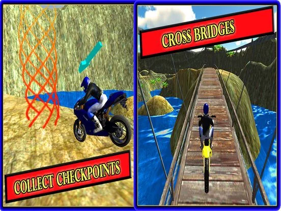 Изображение игры: Offroad Bike Race Pro Adventure 2016 – Motocross Driving Simulator with Dirt Tracking and Racing Stunt for Pro Champions