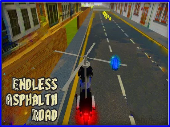 Изображение игры: Flying Motorcycle – Real Police Pilot Helicopter