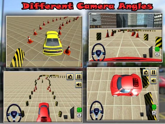 Изображение игры: Dr Car Parking Mania – Training Loop Drive with Auto Crash Sirens and Lights