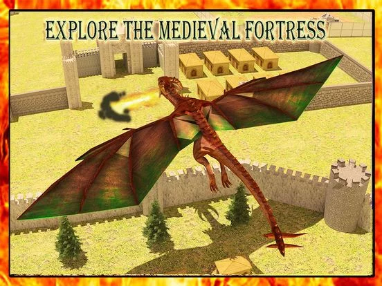Изображение игры: Wars of Dragon Warrior 2016 Adventure – Ultimate Clash of Dragons with Knight Clan in the Medieval City