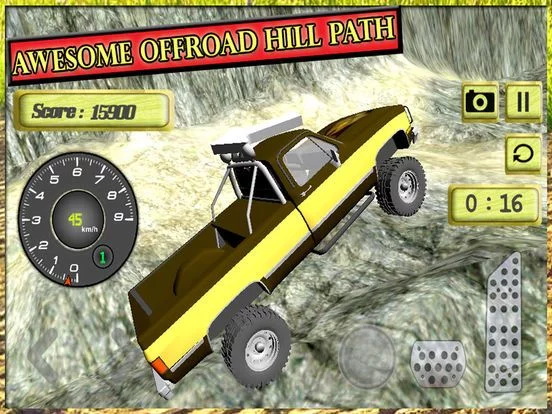 Изображение игры: Offroad 2016 Hill Driving Adventure: Extreme Truck Driving, Speed Racing Simulator for Pro Racers