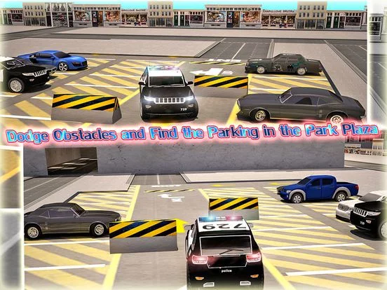 Изображение игры: MultiStorey Police Car Parking 2016 - Multi Level Park Plaza Driving Simulator 3D