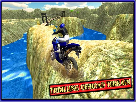 Изображение игры: Offroad Bike Race Pro Adventure 2016 – Motocross Driving Simulator with Dirt Tracking and Racing Stunt for Pro Champions