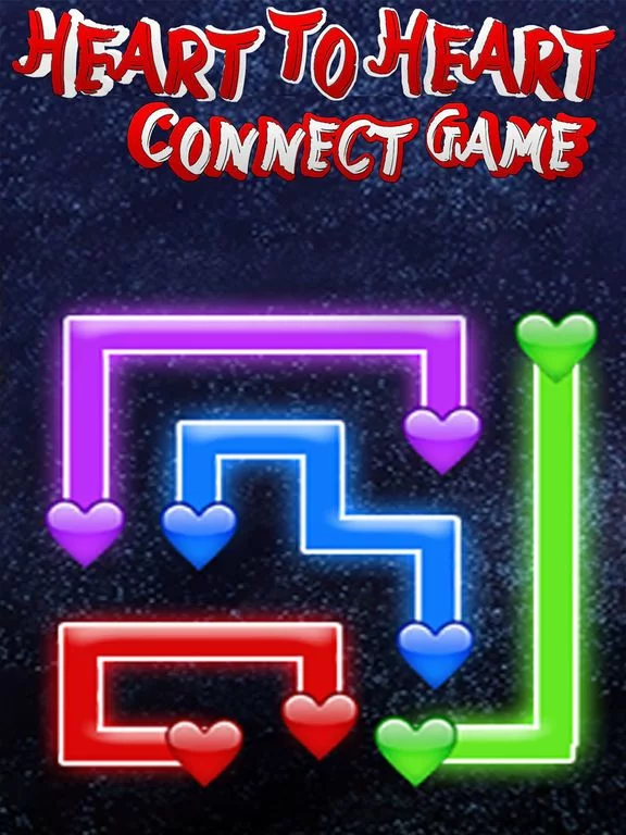 Изображение игры: Heart To Heart Connect Game