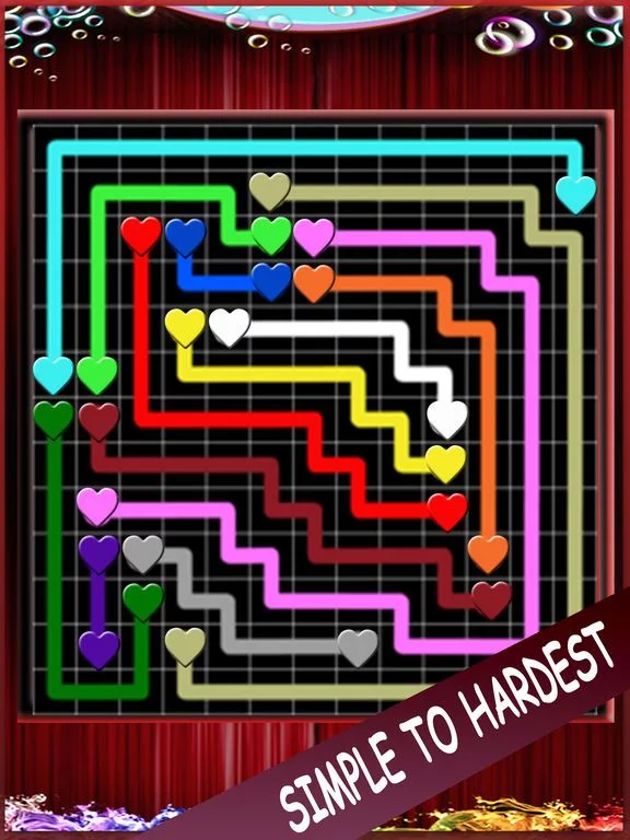 Изображение игры: Heart To Heart Connect Game