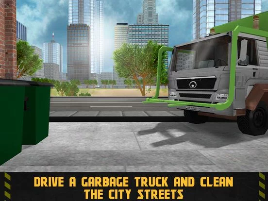 Изображение игры: City Garbage Truck Driving Simulator 3D Full